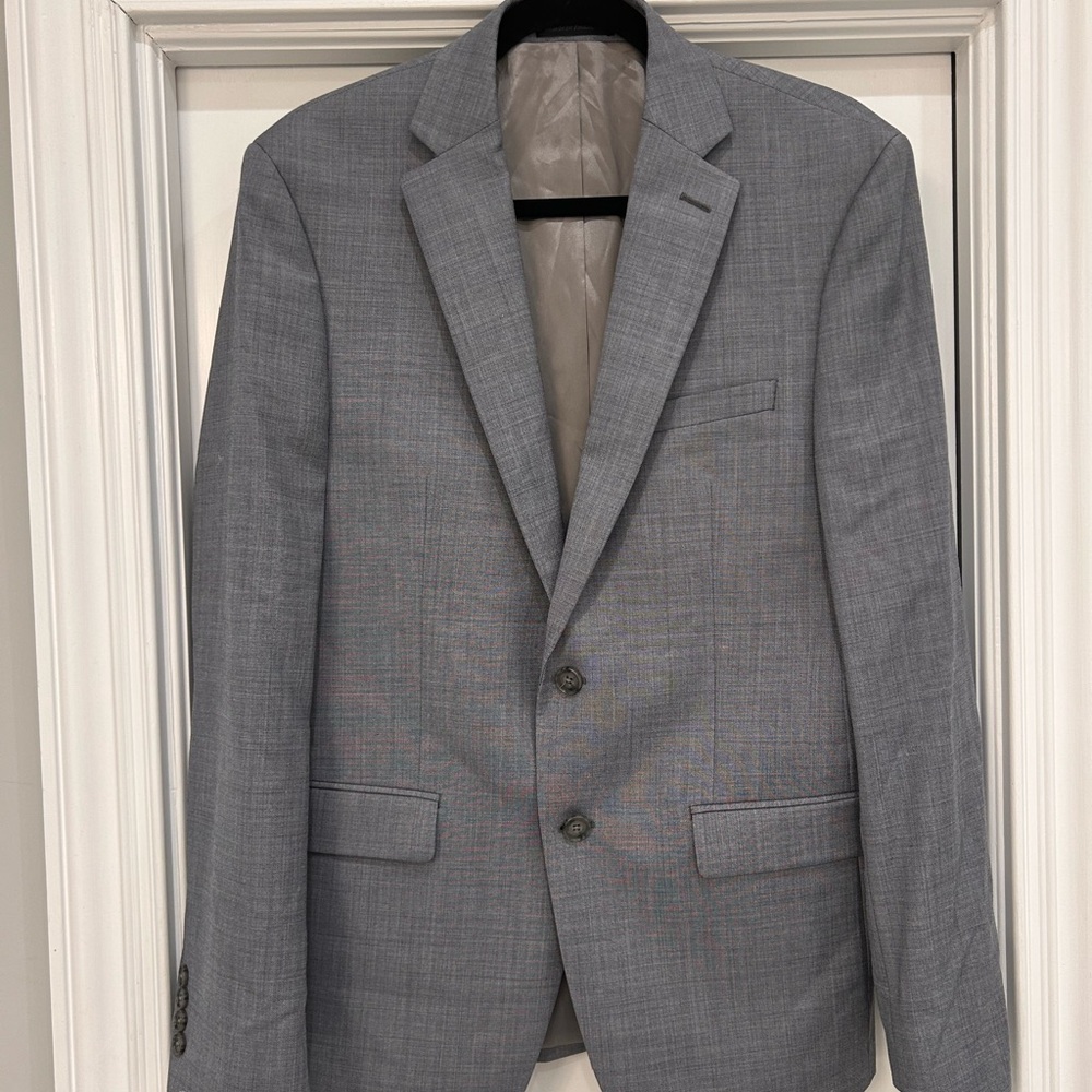 Calvin Klein Classic Gray Blazer - Picture 2 of 9